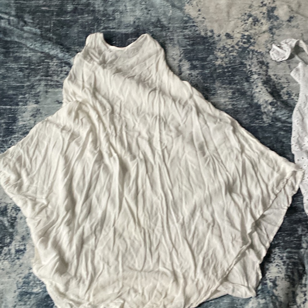 White Sleeveless Top by Grace Elements